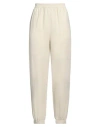 Roberto Collina Woman Pants Sand Size L Viscose, Linen In Beige