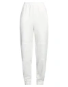 Roberto Collina Woman Pants White Size S Polyester, Elastane In White