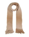 Roberto Collina Woman Scarf Beige Size - Baby Alpaca Wool, Nylon In Sand