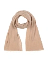 Roberto Collina Woman Scarf Sand Size - Baby Alpaca Wool, Nylon, Wool In Beige