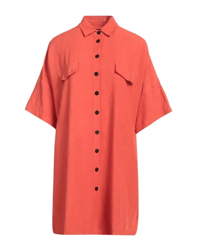 Roberto Collina Shirts In Orange