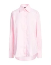 Roberto Collina Woman Shirt Pink Size S Cotton