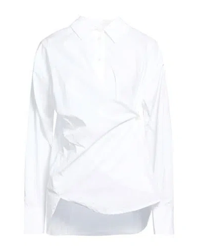 Roberto Collina Woman Shirt White Size M Cotton