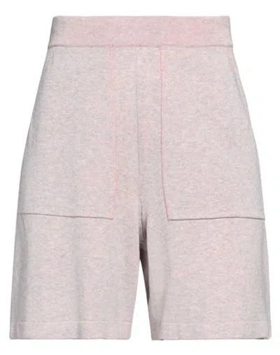 Roberto Collina Woman Shorts & Bermuda Shorts Pink Size S Viscose, Polyester