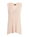 Roberto Collina Woman Sweater Beige Size M Cotton