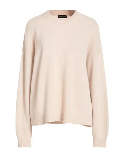 Roberto Collina Woman Sweater Beige Size M Merino Wool, Cashmere In Neutral