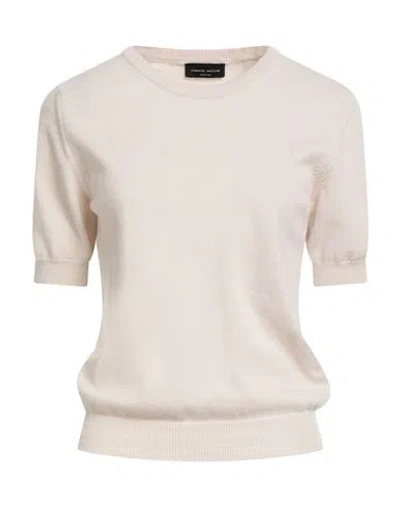 Roberto Collina Woman Sweater Beige Size M Silk