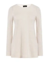 Roberto Collina Woman Sweater Beige Size S Merino Wool, Cashmere In Neutral