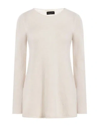 Roberto Collina Woman Sweater Beige Size S Merino Wool, Cashmere In Neutral