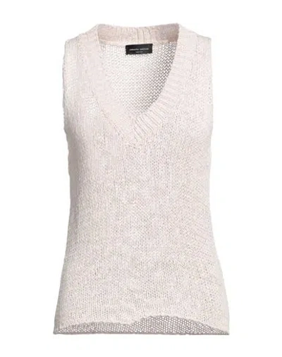 Roberto Collina Woman Sweater Beige Size Xs Cotton, Polyamide