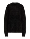 Roberto Collina Woman Sweater Black Size 14 Silk In Black