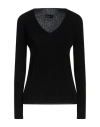 Roberto Collina Woman Sweater Black Size L Cashmere