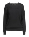 Roberto Collina Woman Sweater Black Size L Merino Wool
