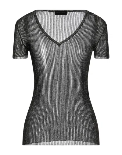 Roberto Collina Sweaters In Black