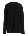 Roberto Collina Woman Sweater Black Size M Merino Wool