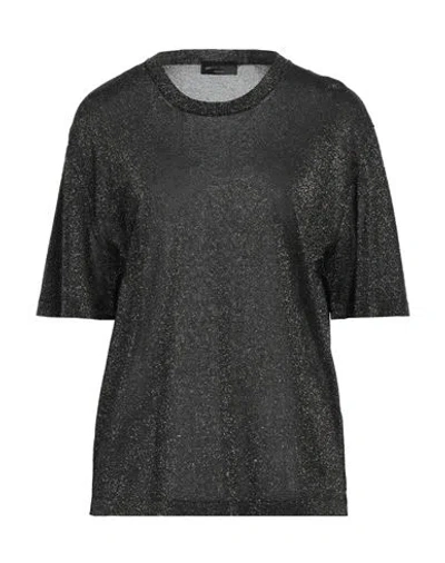 Roberto Collina Woman Sweater Black Size M Viscose, Polyester