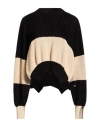 Roberto Collina Woman Sweater Black Size S Cotton In Black
