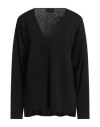 Roberto Collina Woman Sweater Black Size S Merino Wool
