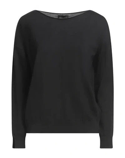 Roberto Collina Woman Sweater Black Size S Merino Wool