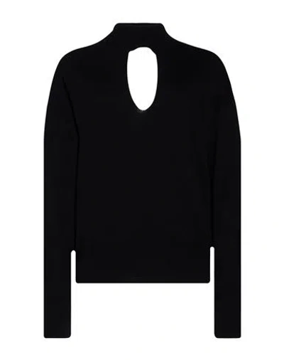 Roberto Collina Woman Sweater Black Size S Merino Wool