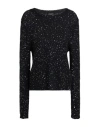 Roberto Collina Woman Sweater Black Size Xl Polyamide, Cashmere, Silk