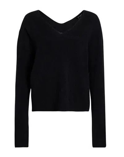 Roberto Collina Woman Sweater Black Size Xs Cashmere, Silk, Polyester