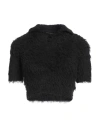 Roberto Collina Woman Sweater Black Size S Cotton, Nylon