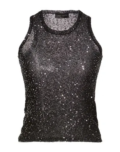 Roberto Collina Woman Sweater Black Size Xs Polyamide, Cotton