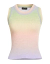 Roberto Collina Woman Sweater Blush Size L Cotton, Linen, Polyester