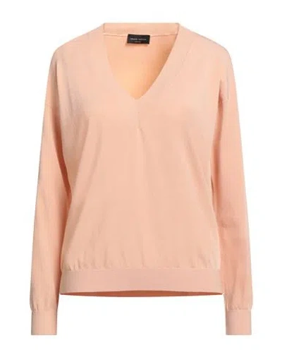 Roberto Collina Woman Sweater Blush Size M Viscose, Polyester In Pink