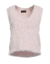 Roberto Collina Woman Sweater Blush Size S Cotton, Nylon In Pink
