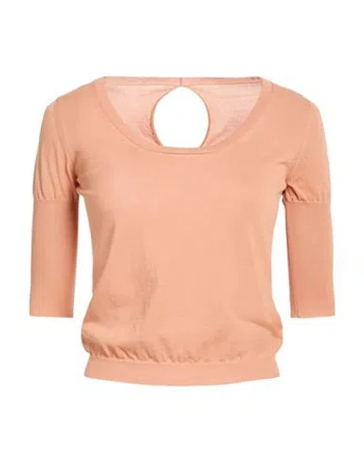 Roberto Collina Woman Sweater Blush Size S Cotton, Nylon In Pink