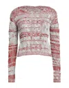 Roberto Collina Sweaters In Red