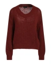 Roberto Collina Sweaters In Bordeaux