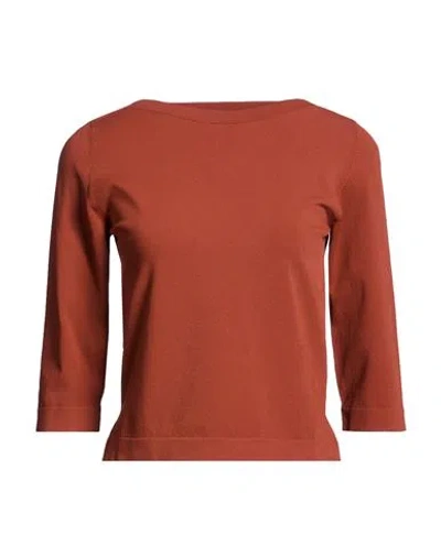 Roberto Collina Woman Sweater Brown Size S Viscose, Polyester