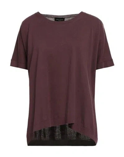 Roberto Collina Woman Sweater Chocolate Brown Size Xs Cotton