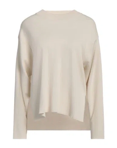 Roberto Collina Woman Sweater Cream Size S Merino Wool In White