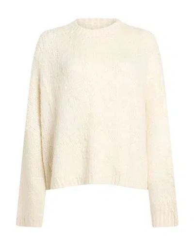 Roberto Collina Woman Sweater Cream Size S Silk In Neutral