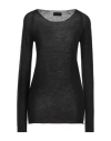 Roberto Collina Woman Sweater Dark Brown Size S Merino Wool