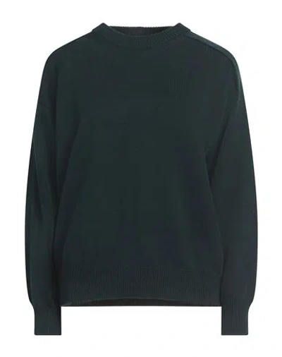 Roberto Collina Woman Sweater Deep Teal Size M Merino Wool