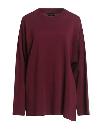Roberto Collina Woman Sweater Garnet Size Xl Merino Wool