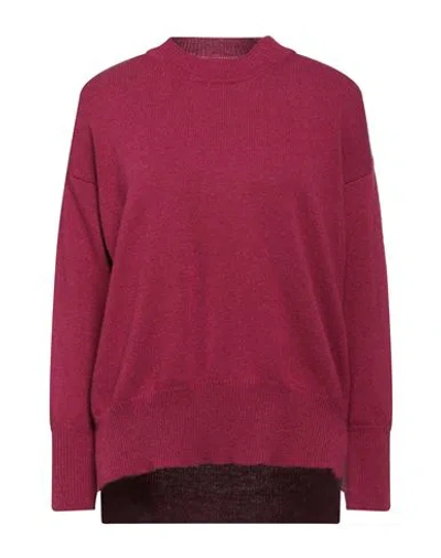 Roberto Collina Woman Sweater Garnet Size Xs Merino Wool, Cashmere In Red