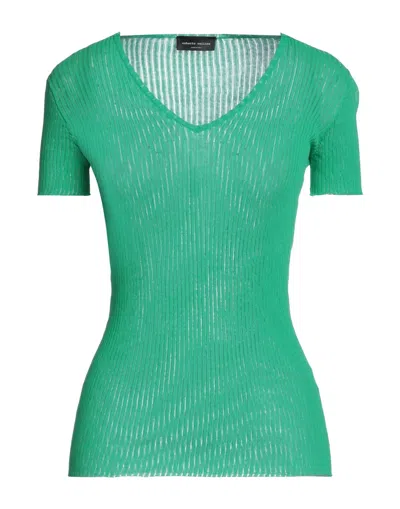 Roberto Collina Sweaters In Green