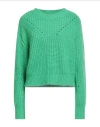 Roberto Collina Woman Sweater Green Size M Baby Alpaca Wool, Nylon, Wool