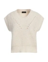 Roberto Collina Woman Sweater Ivory Size S Alpaca Wool, Nylon, Wool In White