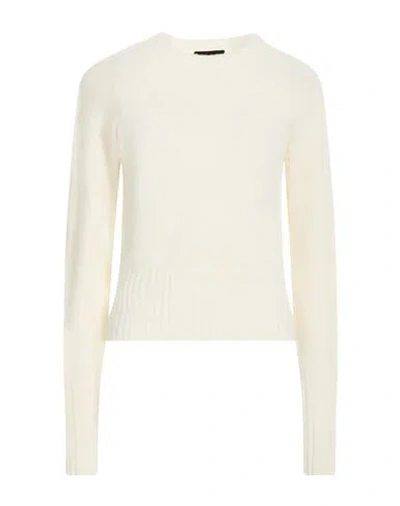 Roberto Collina Woman Sweater Ivory Size S Cotton In Neutral