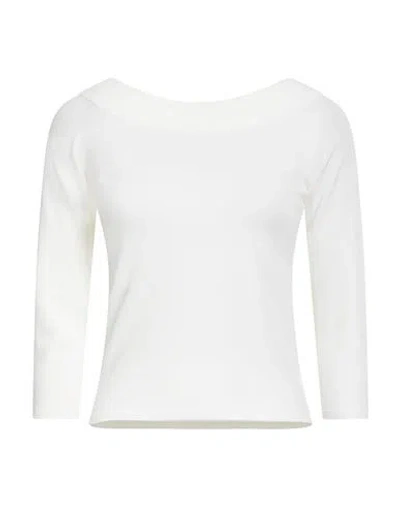 Roberto Collina Woman Sweater Ivory Size S Viscose, Polyester In White