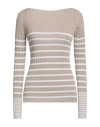 Roberto Collina Woman Sweater Khaki Size S Cotton