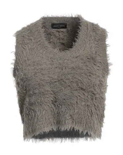 Roberto Collina Woman Sweater Khaki Size S Cotton, Nylon In Beige