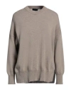 Roberto Collina Woman Sweater Khaki Size Xs Wool, Cashmere In Beige